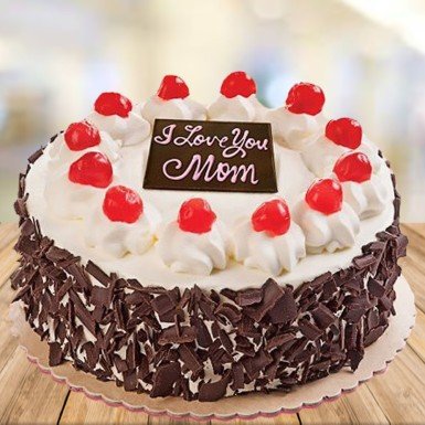 eggless black forest cake