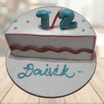 1/2 Birthday Cake Online, 6 months cake for baby girls