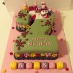 2nd Birthday Cake for Girl, Happy 2nd Birthday Cake