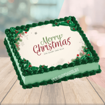 Christmas Theme Cake