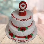Designer Engagement Cake