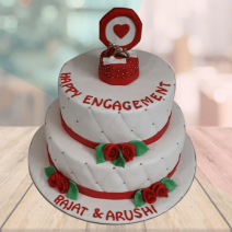 Designer Engagement Cake