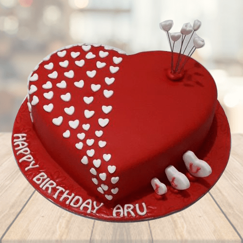 Send Designer Heart Shape Chocolate Valentine Cake Online - VL23-109966 |  Giftalove