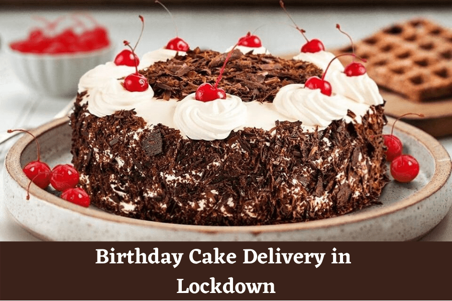 Order birthday cake online in lockdown