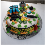 PUBG Theme Cake