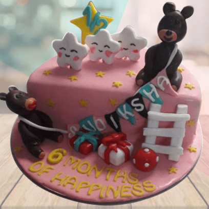 6 Month Birthday Cake Online at Lowest Price | MrCake