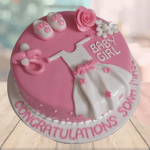 New Baby Born Cake