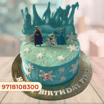 Disney Frozen Birthday Cake