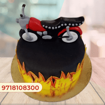 Rider Cake Design