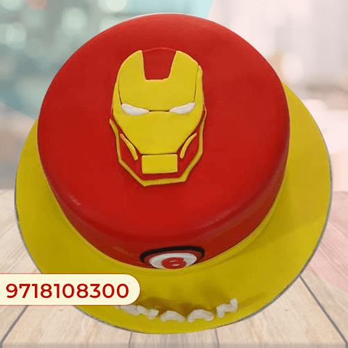 3D Iron Man Cake - CakeCentral.com