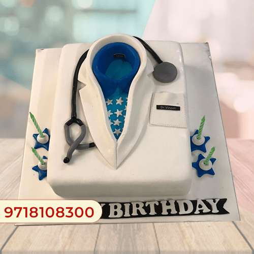 Doctor Cake | Fondant Cake Tutorial | Cake tutorial | Cake decoration |  birthday cake decoration - YouTube
