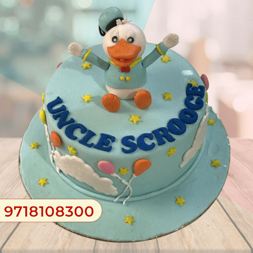 Online Cat Theme Fondant Cake Delivery in Noida