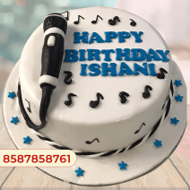 Simple music cake