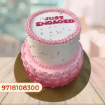 2 Layer Smash Cake, Wedding cake design