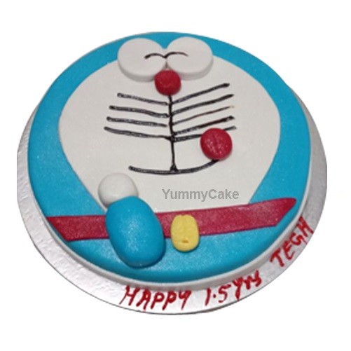 Doraemon cake | Birthday cake for mom, Doraemon cake, Mickey birthday cakes
