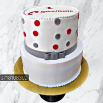 Double layer cake design