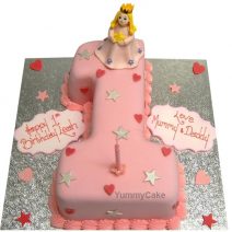 First Birthday Cakes for Girls