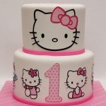 Hello Kitty 2 Tier Cake