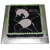 Panda Birthday Party Cake