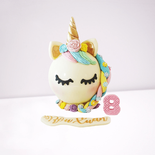 Gaia Patisserie : Bespoke Cakes - Unicorn pinata cake aka knock knock cake  | Facebook