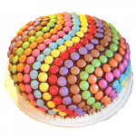 Rainbow Pinata Chocolate Cake