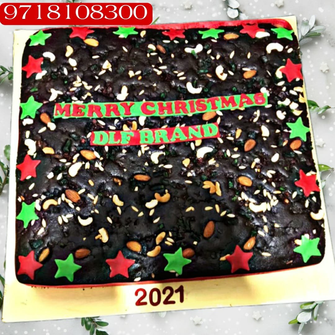 Diwali Cake Gift Ideas: Eggless Cakes for Family, Friends and Office 3 Dry fruit festive cake