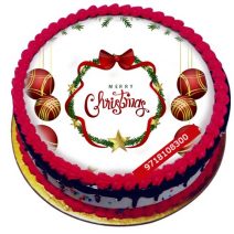 Merry Christmas cake