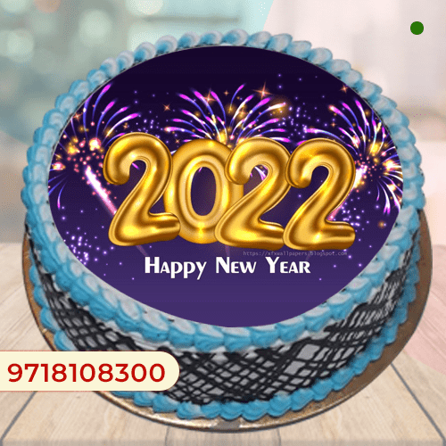 New Year Black Forest Cake 2022 - MrCake