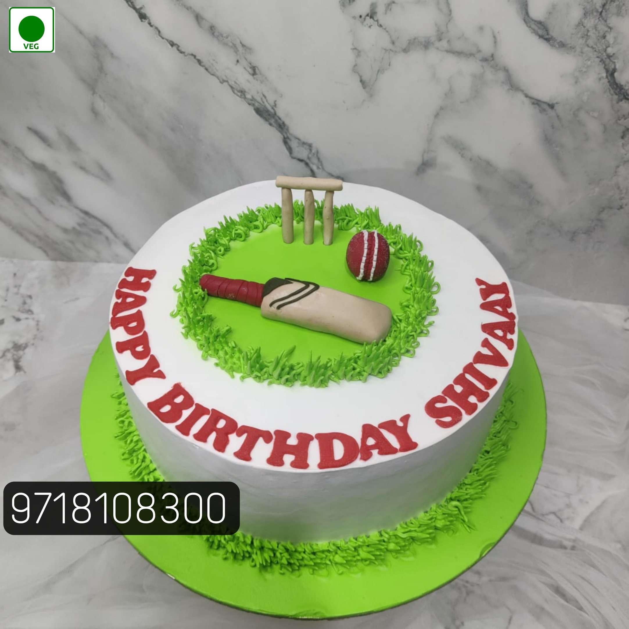 Football-Cricket theme cake decoration | Butterscotch cake decoration | -  YouTube