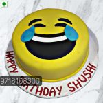 Emoji Birthday Cake, Emoji Cake