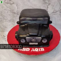 Mercedes Birthday Cake