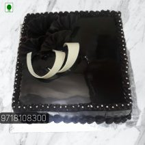 Square Shape Chocolate Cake