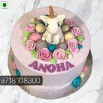 Unicorn Cake for Girls, Unicorn Cake Designs Without Fondant