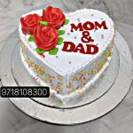 Anniversary Cake for Parents