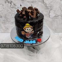 Dark Chocolate Birthday Cake