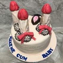 Bachelor Party Cake for Bride