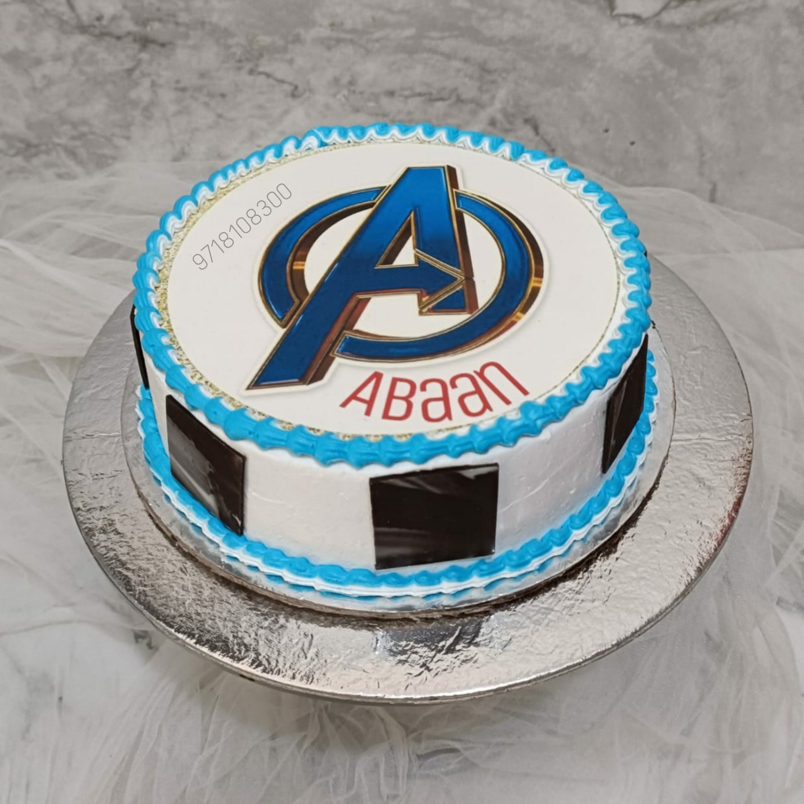 Avenger Photo Cake 1 Avenger Photo Cake