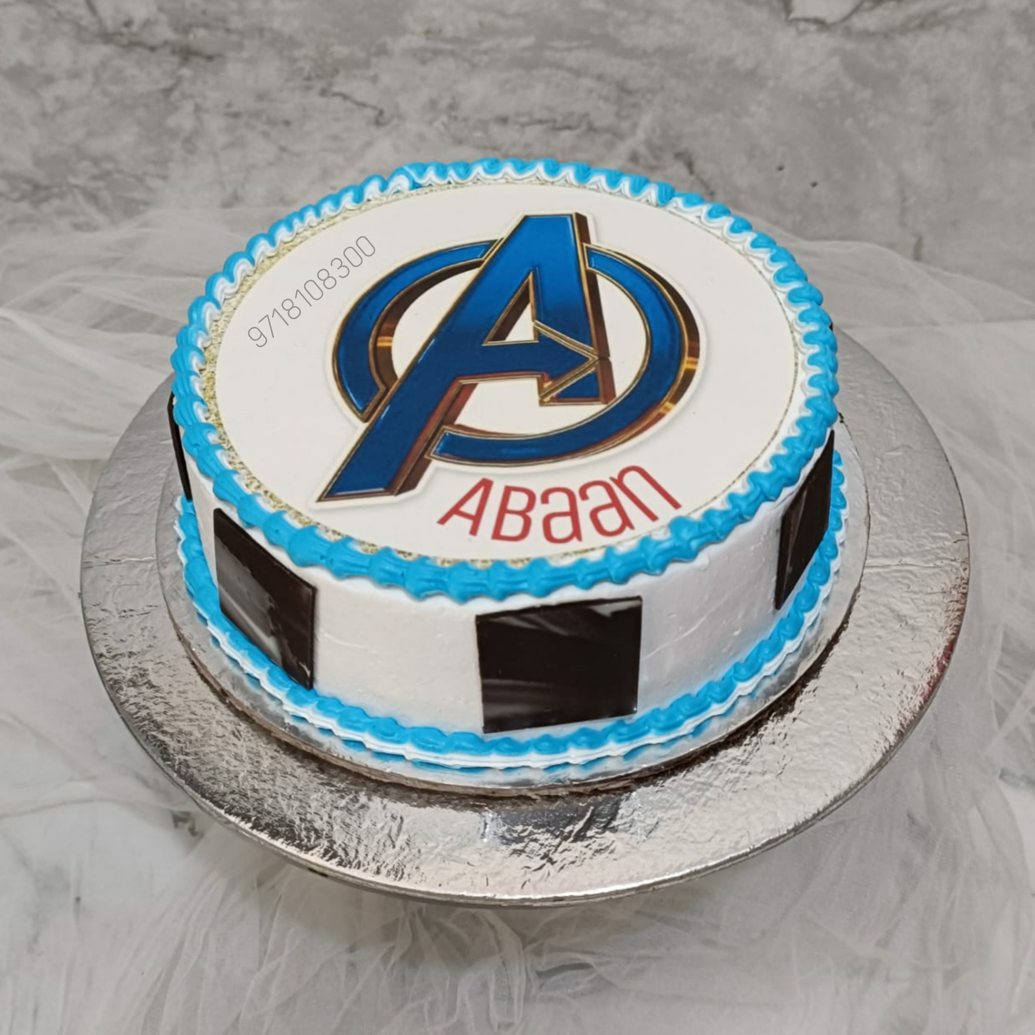 Avenger's Cake ~ Full Scoops - A food blog with easy,simple & tasty recipes!