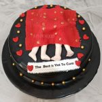 Online Bachelor Party Cake for Groom