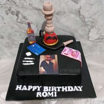 Hookah Design Cake, Designer Cake