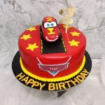 Mcqueen Cake, Mcqueen Car Cake, Car Cake