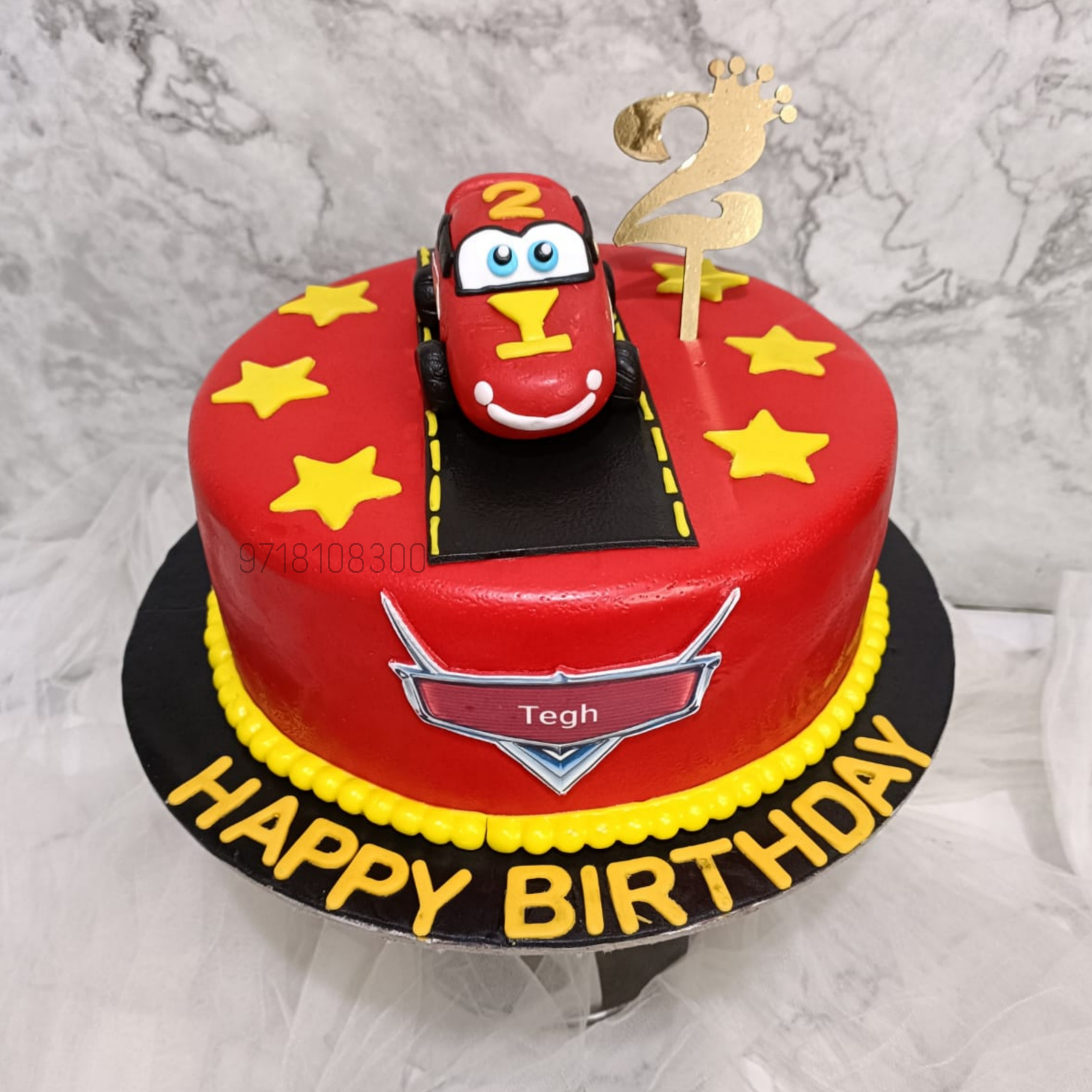 Cars (Pixar) Cake - 1115 – Cakes and Memories Bakeshop