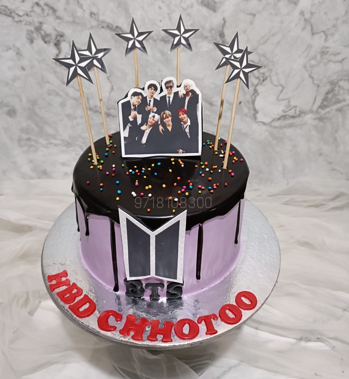 chefmarche BTS Theme Cake Topper Price in India - Buy chefmarche BTS Theme  Cake Topper online at Flipkart.com