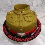 Police uniform Cake