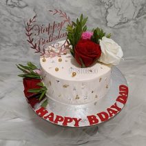 Lovely Roses Cake