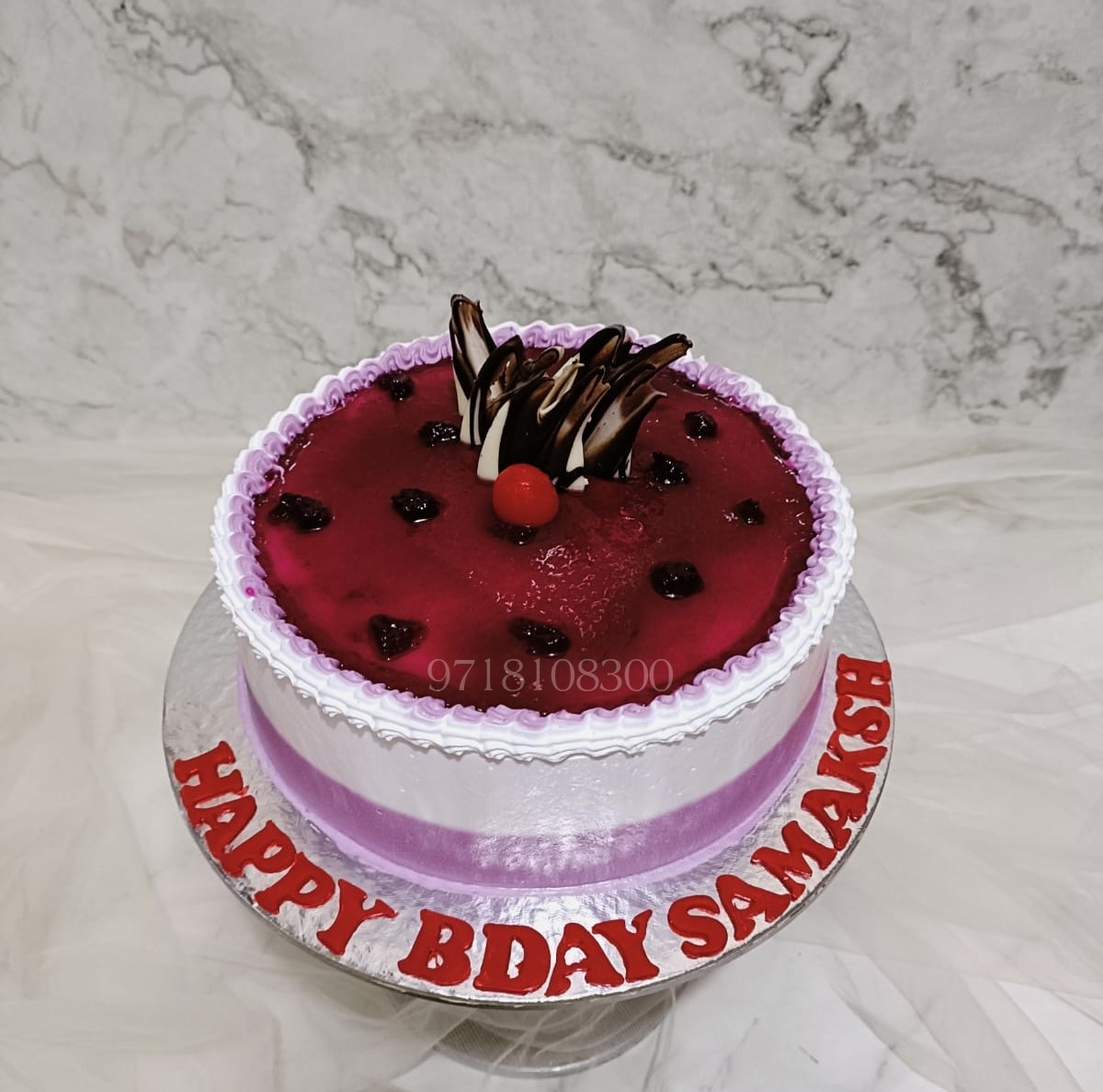 Buy blueberry delight cake online in chennai |Skholla.in